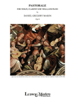 Pastorale, Op. 8 for Violin, Clarinet (or Viola), and Piano