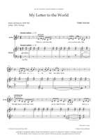 My Letter to the World SSA scores gallery preview page 3