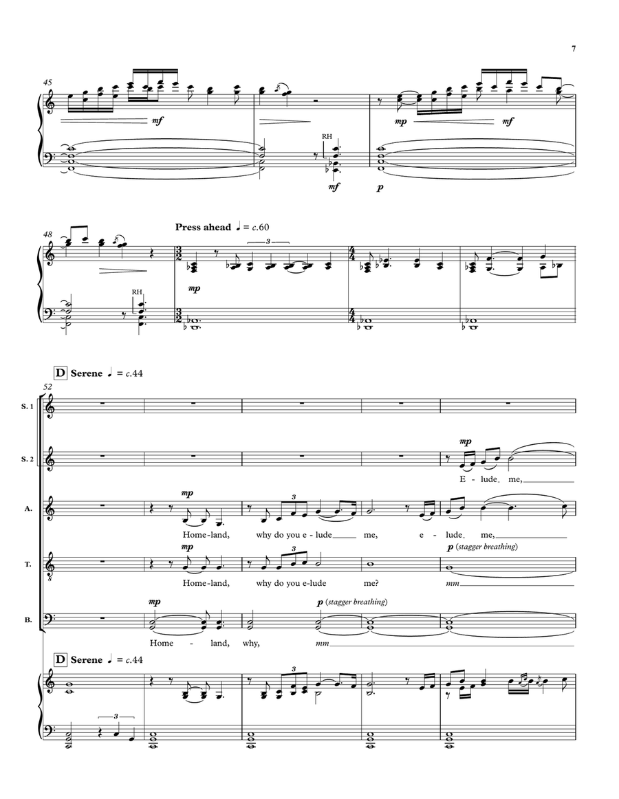 She Will Transform You She Will Transform You SSATB scores gallery preview page 8