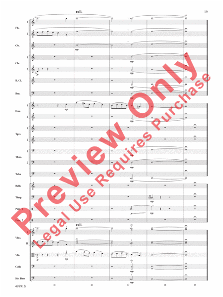 Cadence Everlasting Cadence Everlasting Full Orchestra scores gallery preview page 20