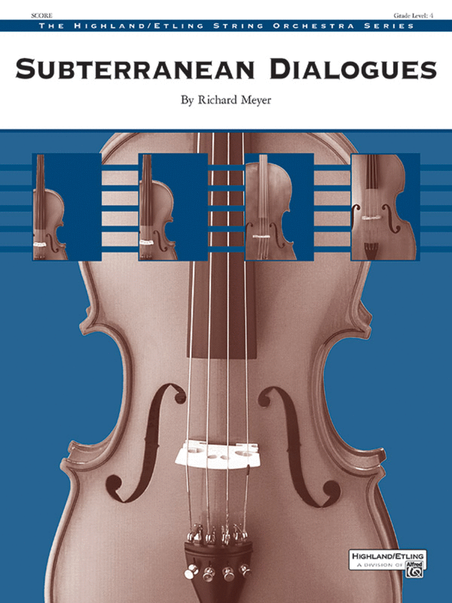 Subterranean Dialogues String Orchestra scores gallery preview page 1