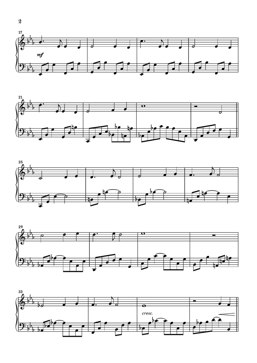 My Funny Valentine Piano Solo scores gallery preview page 2