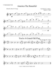 Six Solo Patriotic Selections For C Instruments