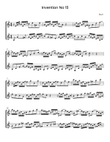 Bach Two Part Invention No 13 In A minor BWV 784 - For two guitars