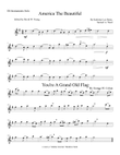 Six Solo Patriotic Selections For Eb Instruments