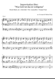 Was Gott tut das ist wohlgetan - 5 Orgel Partiten (Choral- Interlude-Trio-Fantasie-Trumpet Tune)