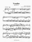 Vocalise