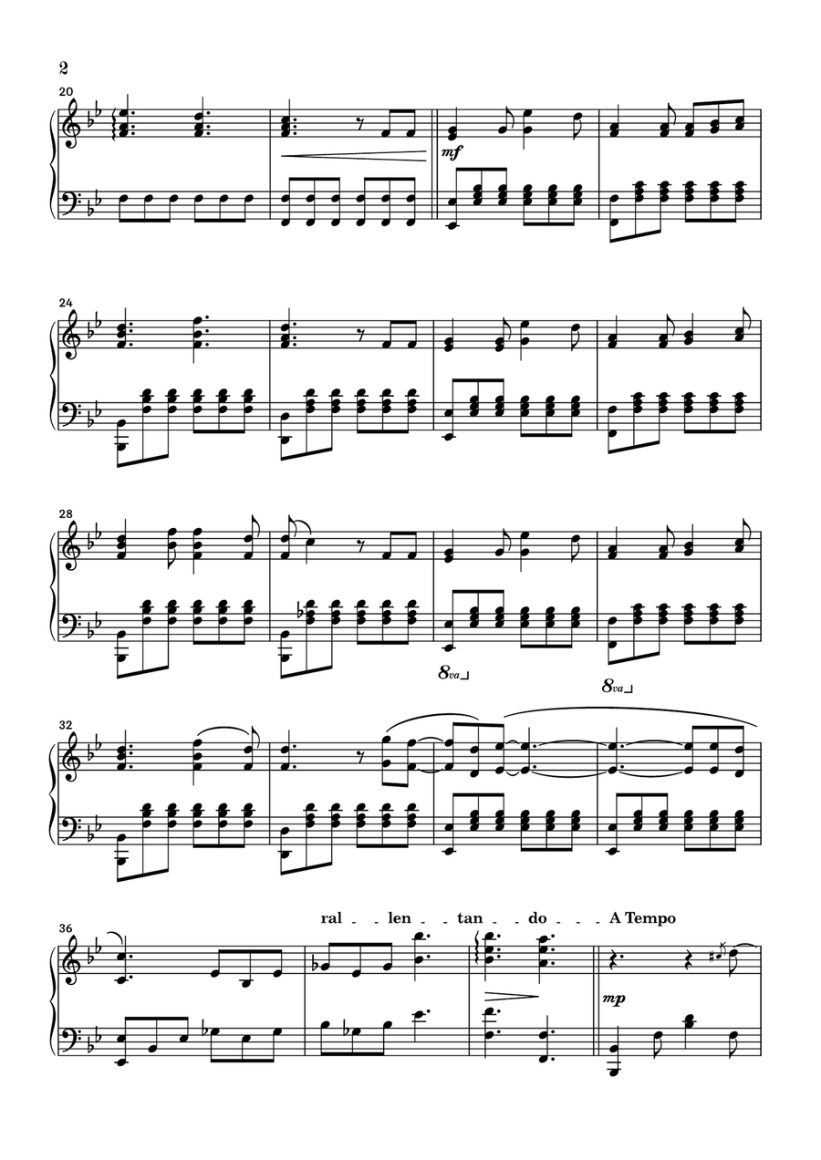 Until I Found You Piano Solo scores gallery preview page 2