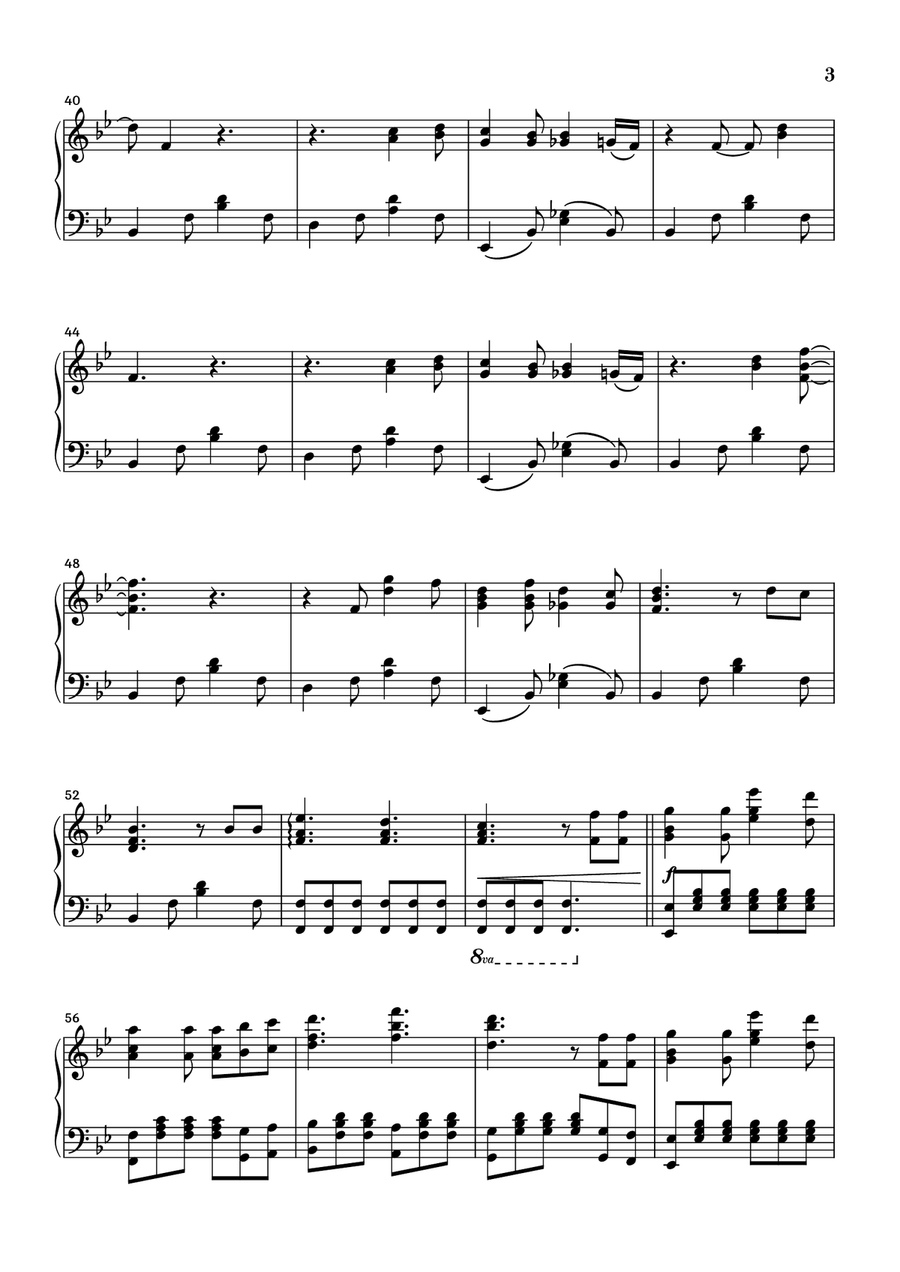 Until I Found You Piano Solo scores gallery preview page 3