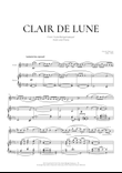 Clair De Lune (Violin and Piano) - Debussy