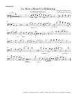 Lo, How a Rose E'er Blooming for Flute and Cello Duet