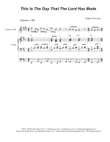 This Is The Day That The Lord Has Made (Vocal Quartet - (SATB) mini preview