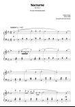 Nocturne Op. 9 no. 2 (easy-intermediate piano – clean with fingering)