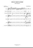Uke Folk Band #1: Bold Grenadier - Score Only