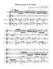 Humoreque in G major