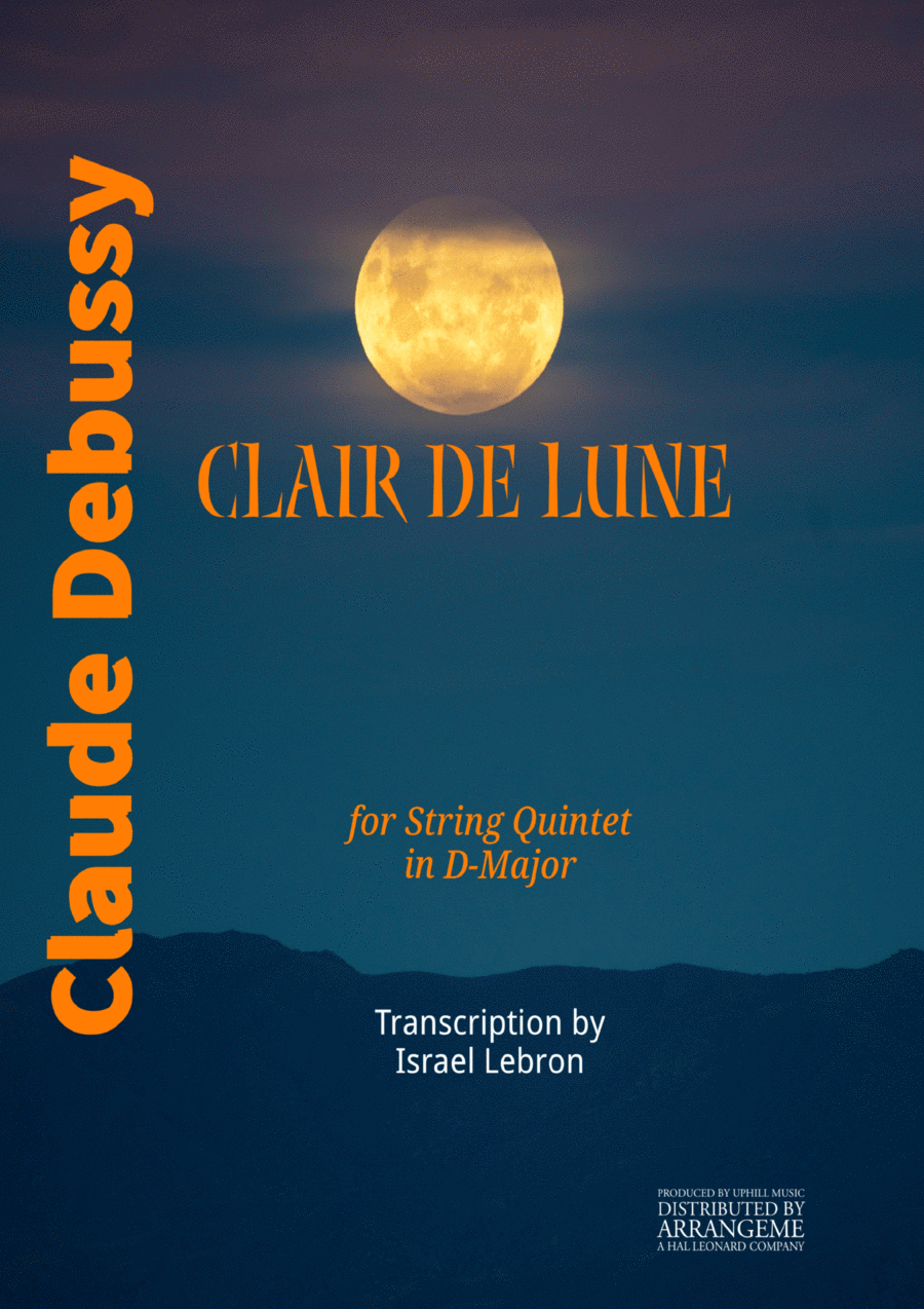 Clair de Lune Cello scores gallery preview page 1