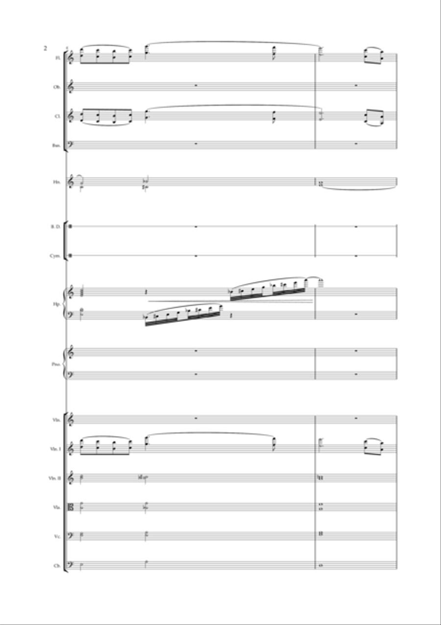 Kiki's Delivery Service (on A Clear Day) Full Orchestra scores gallery preview page 2
