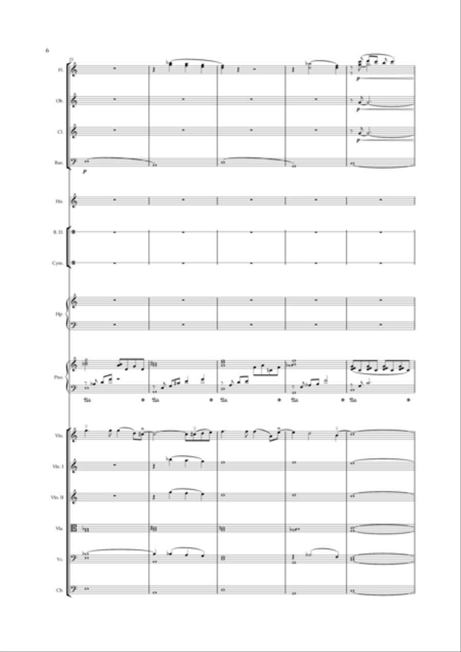 Kiki's Delivery Service (on A Clear Day) Full Orchestra scores gallery preview page 6