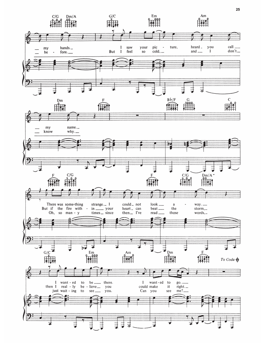 Behind The Lines Behind The Lines Piano, Vocal, Guitar scores gallery preview page 2