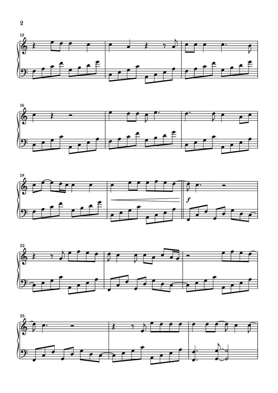Walking In Memphis Piano Solo scores gallery preview page 2