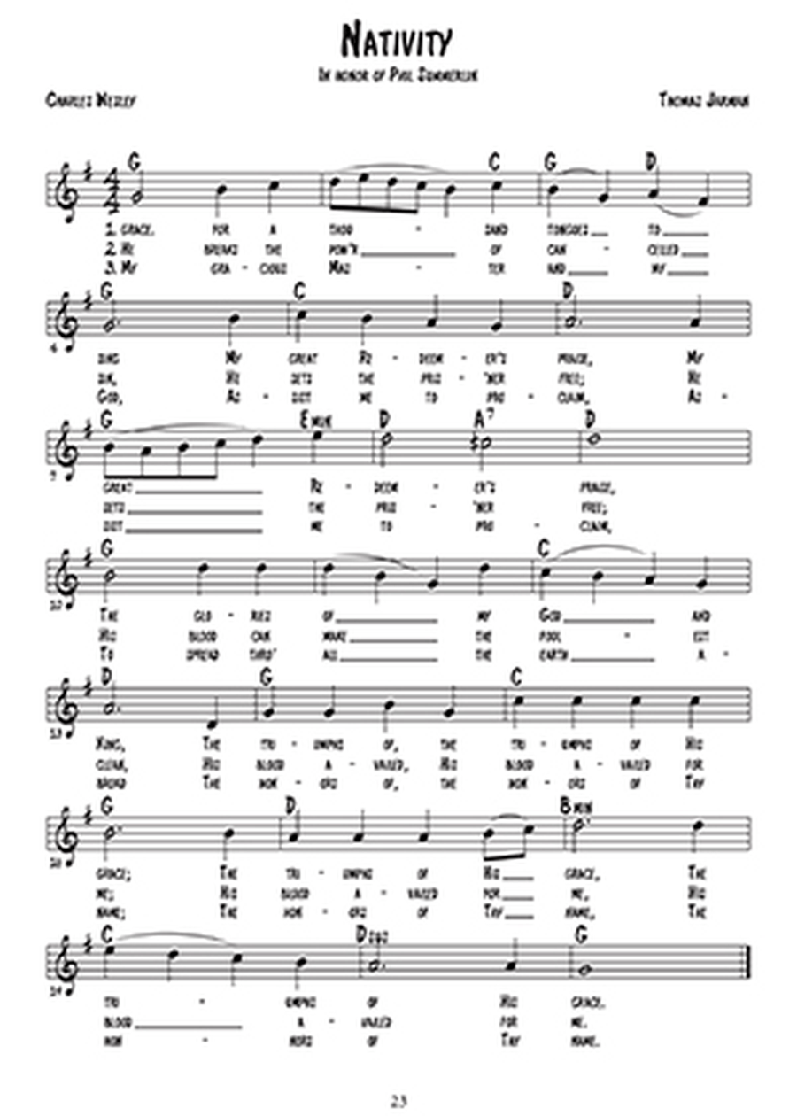 Promised Land Promised Land Voice scores gallery preview page 2