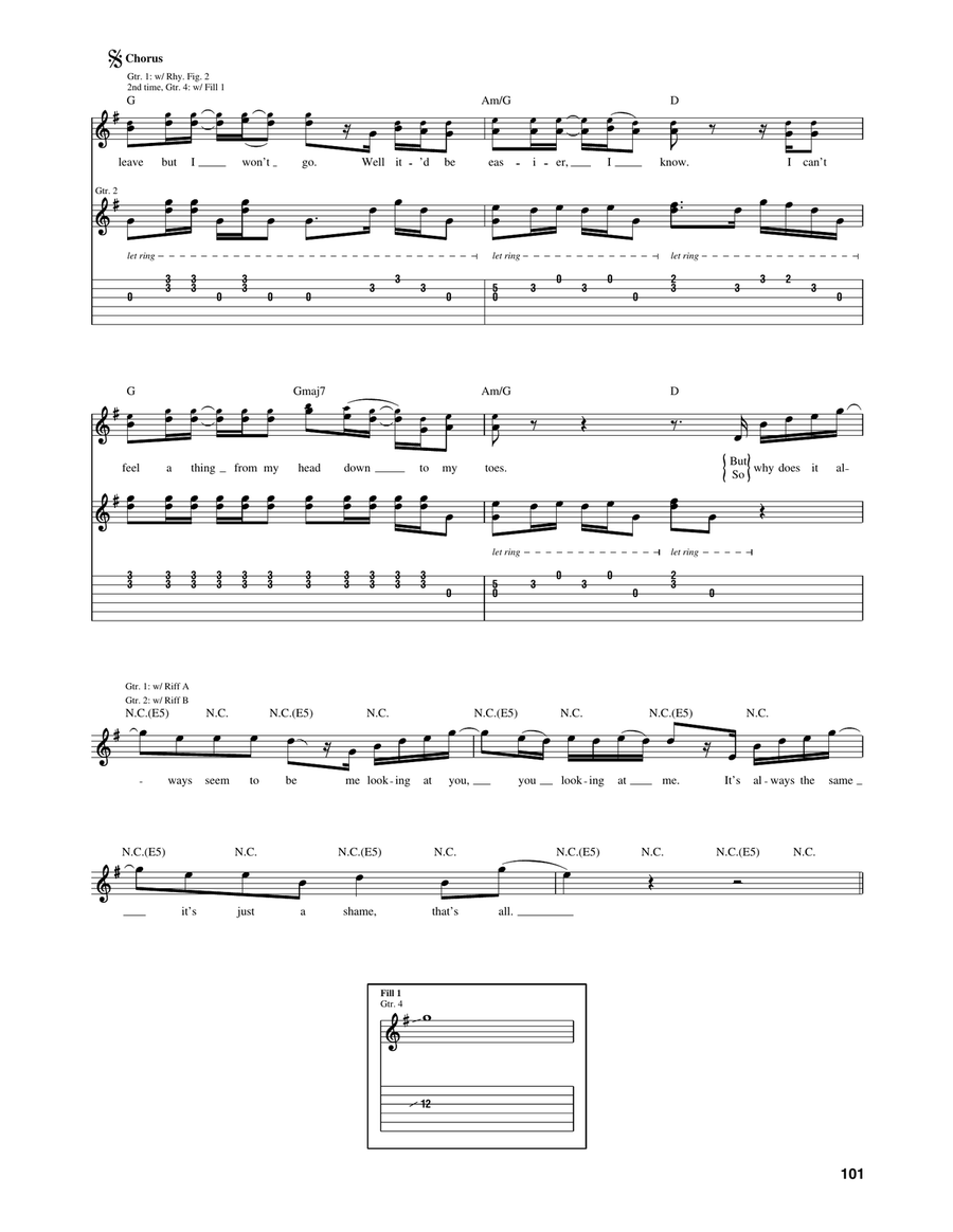 That's All That's All Acoustic Guitar scores gallery preview page 4
