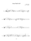 Jesus Paid It All (Viola Solo) mini preview