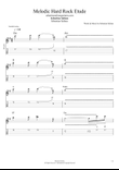 Melodic Hard Rock Etude
