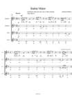 Stabat Mater canon SSAA