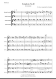 Symphony No.40 (1st movement) for Recorder Quartet mini preview