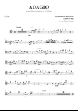 Marcello's Adagio for Cello and Piano