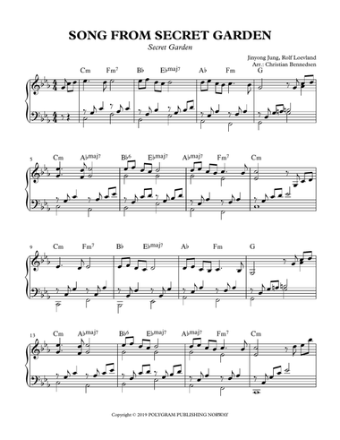 Song From A Secret Garden (korean Version)