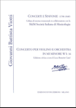 Concerto per violino e orchestra in MI min W I:16