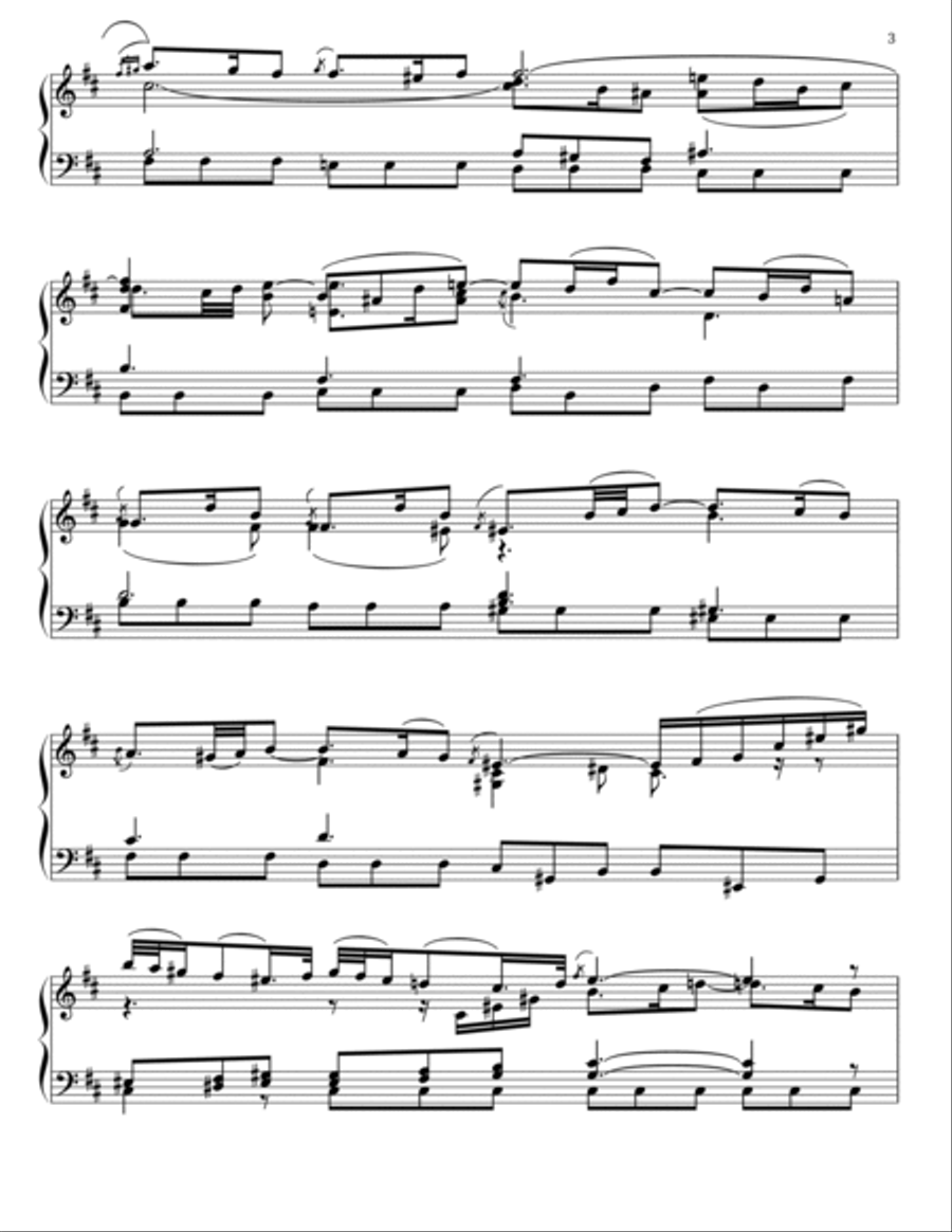 Erbarme Dich, mein Gott Piano scores gallery preview page 3