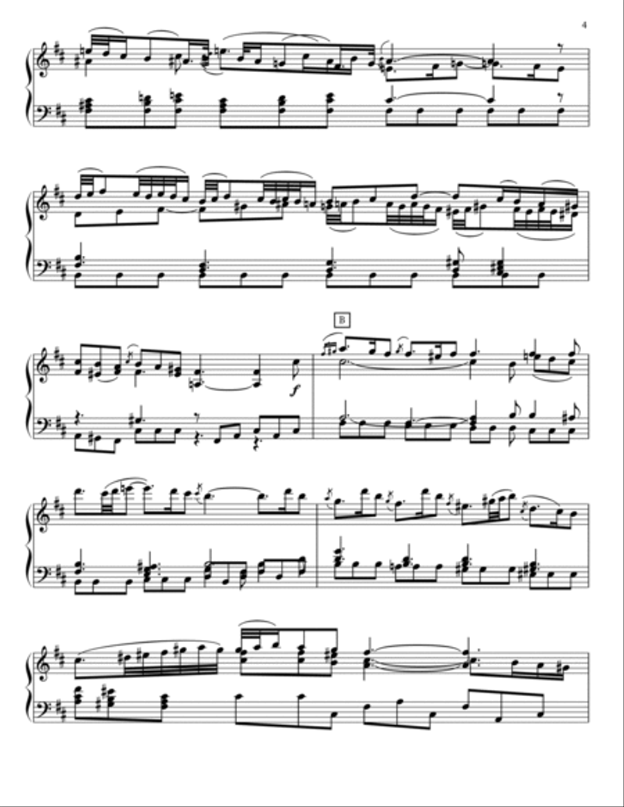 Erbarme Dich, mein Gott Piano scores gallery preview page 4