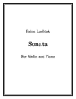 Sonata fo Violin and PIano