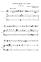 Down to the River To Pray - Euphonium with Piano accompaniment Euphonium scores gallery preview page 4