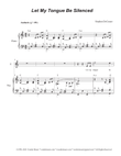 Let My Tongue Be Silenced (2-part choir - (Soprano and Tenor) mini preview