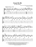 Count On Me Acoustic Guitar scores gallery preview page 3
