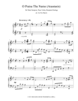 O Praise The Name (anastasis)