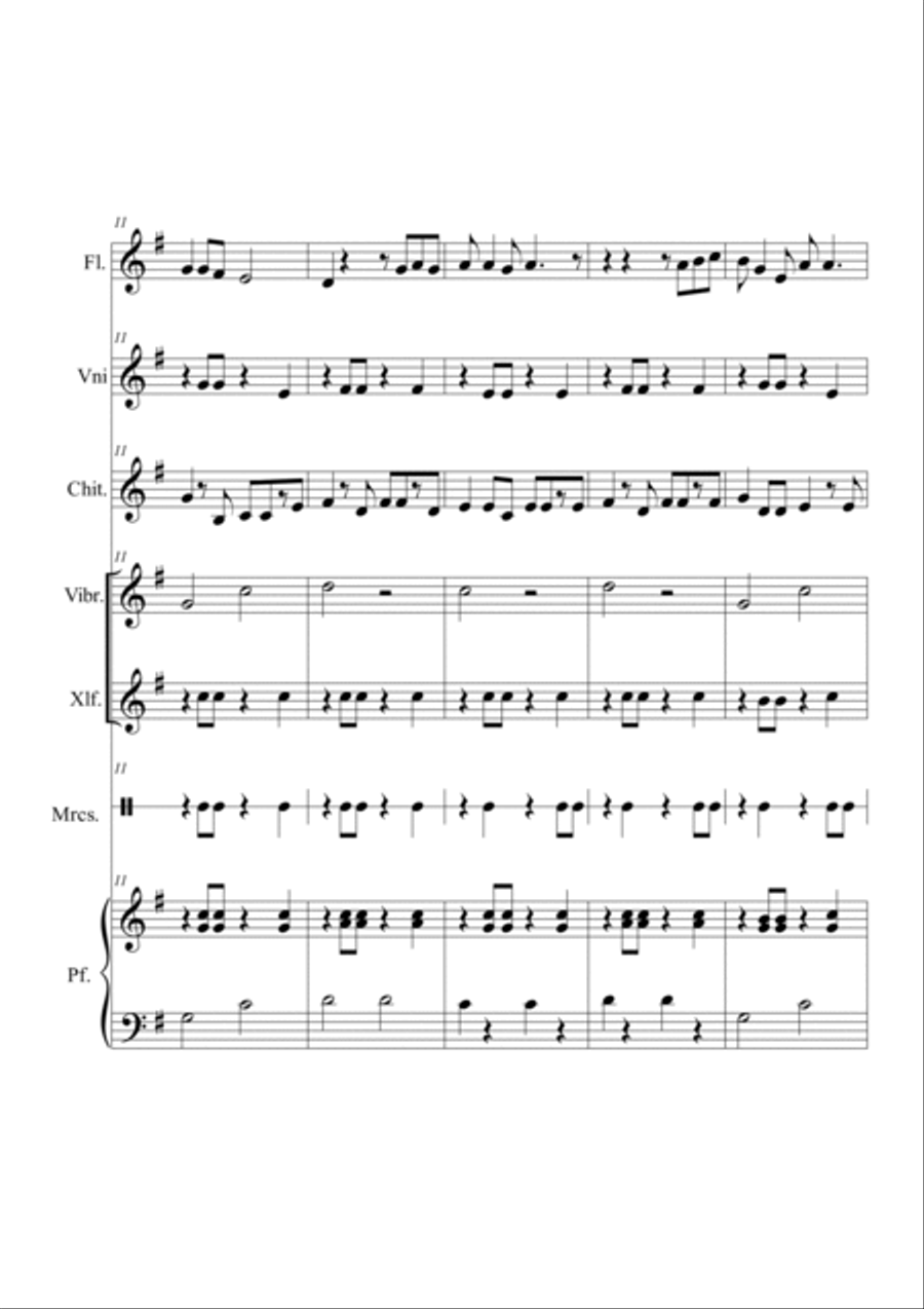 Guantanamera Flute scores gallery preview page 3