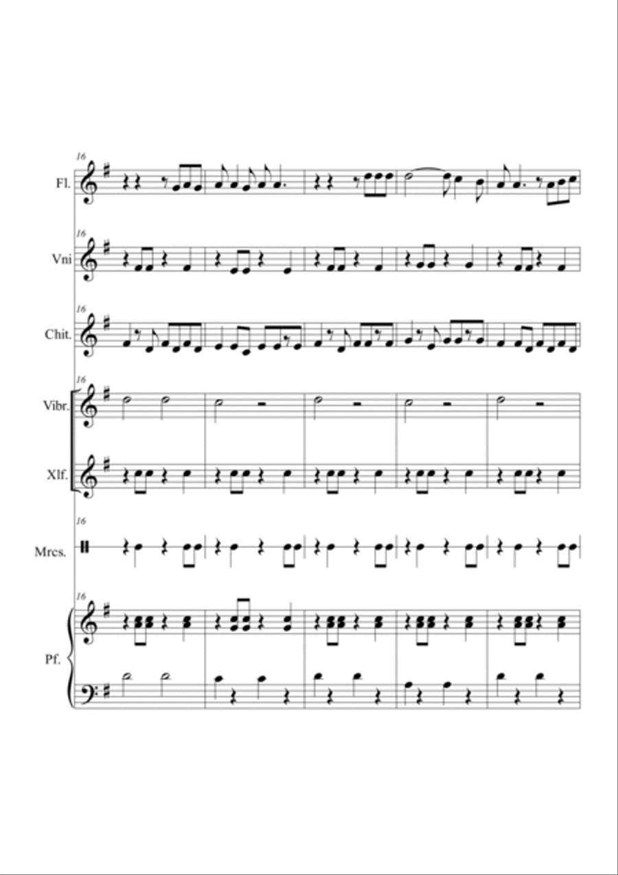Guantanamera Flute scores gallery preview page 4