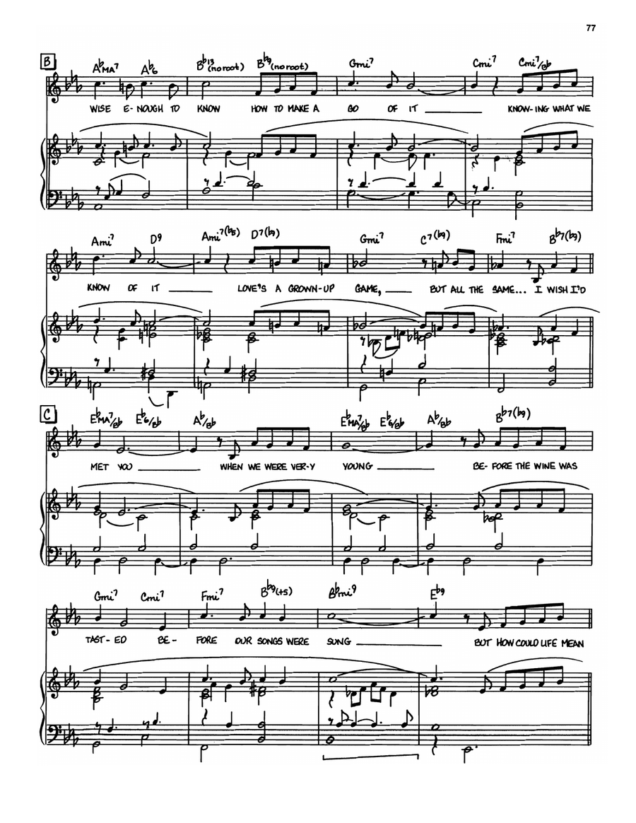 I Wish I'd Met You I Wish I'd Met You Piano, Vocal, Guitar scores gallery preview page 2