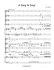 A Song to Sing