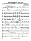Selections from Wicked (arr. Jay Bocook) - Flute 1