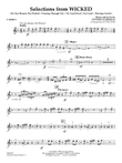 Selections from Wicked (arr. Jay Bocook) - F Horn 1