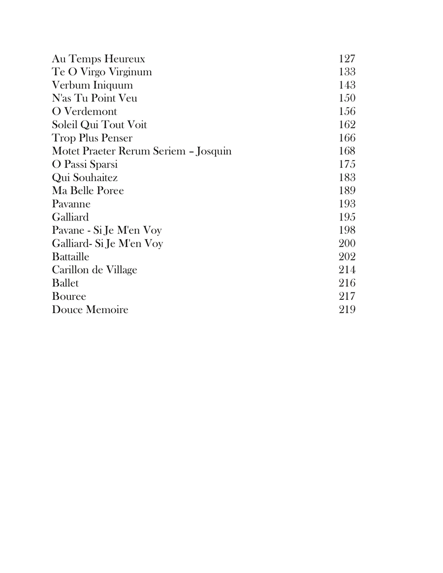Albert de Rippe: 46 Renaissance Pieces For Low G Ukulele Ukulele scores gallery preview page 3