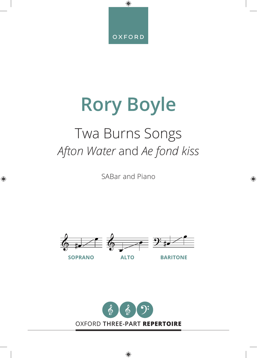 Twa Burns Songs Twa Burns Songs 3-Part scores gallery preview page 2