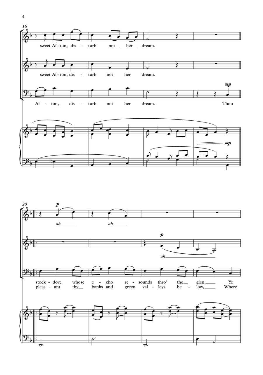 Twa Burns Songs Twa Burns Songs 3-Part scores gallery preview page 5