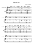 Ode To Joy - Piano e Clarinete